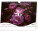 NOTIQUE Weekly planner calendar Purple flowers 2026, 30 x 21 cm - pgs-35702_tit - variant Pg PGS-35702