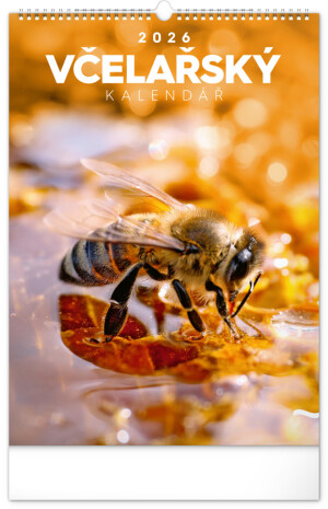 NOTIQUE Wall Beekeeping Calendar CZ 2026, 33 x 46 cm - Reklamnepredmety