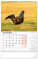 NOTIQUE Wall calendar Hunting 2026, 33 x 46 cm - pgn-35736-sk-l_09 - variant Pg PGN-35736-SK-L