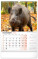 NOTIQUE Wall calendar Hunting 2026, 33 x 46 cm - pgn-35736-sk-l_11 - variant Pg PGN-35736-SK-L