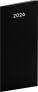 NOTIQUE Pocket diary Black 2026, monthly planner, 8 x 18 cm - pgd-mespl-35790-sk_tit - variant Pg PGD-MESPL-35790-SK