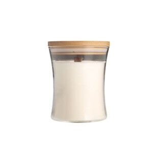 VS ESRUM Scented candle with wooden wick - Reklamnepredmety