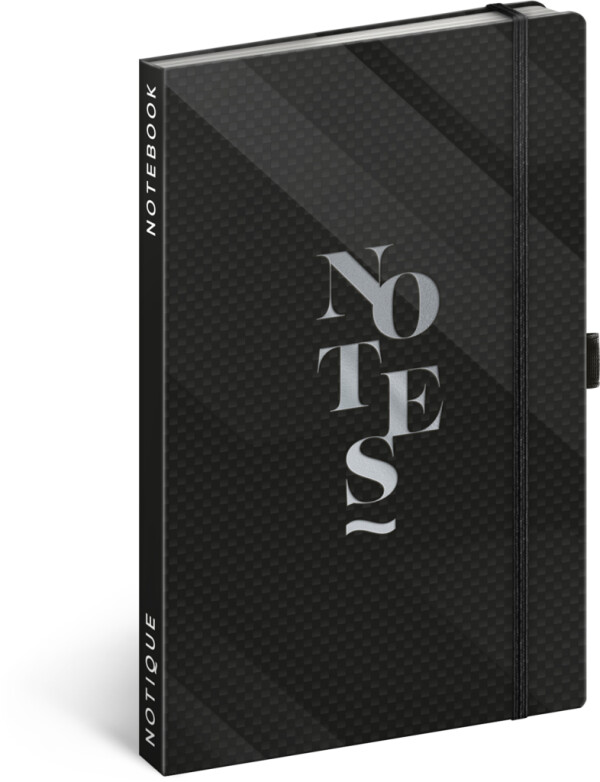 NOTIQUE Notes Elegant, lined, 13 x 21 cm