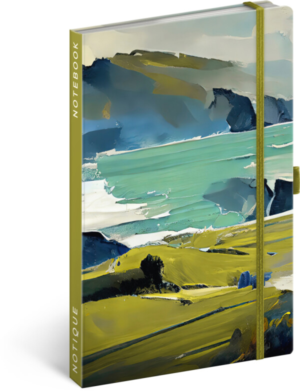 NOTIQUE Notes Painting, lined, 13 x 21 cm