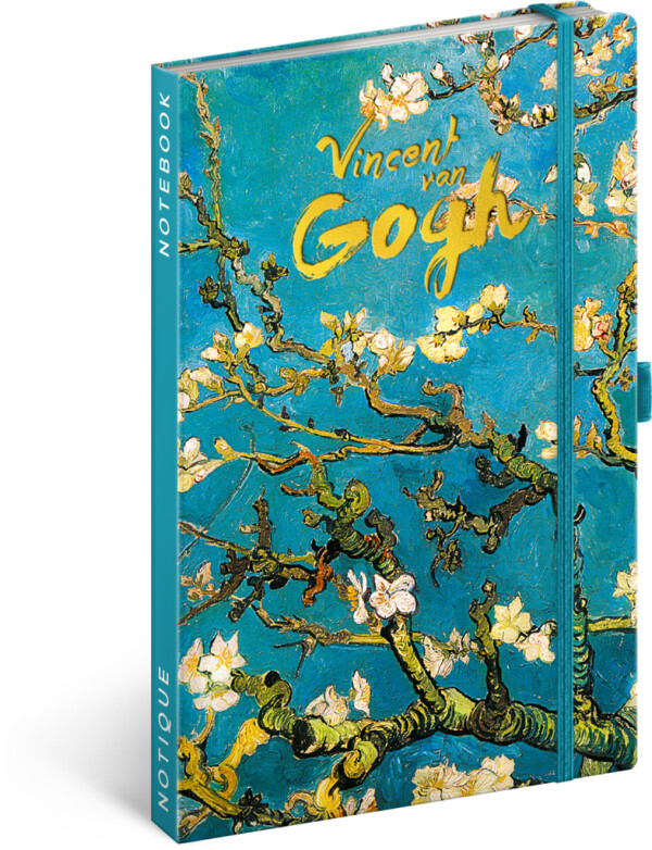 NOTIQUE Notes Vincent van Gogh, lined, 13 x 21 cm