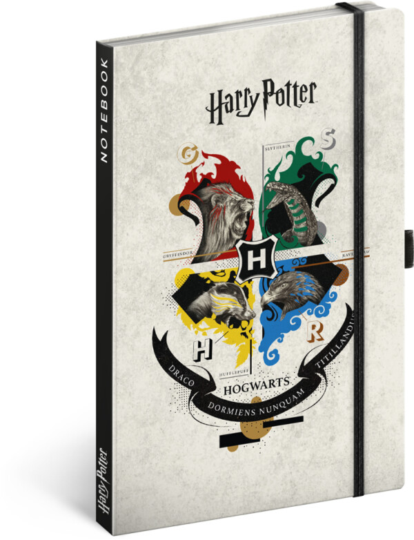NOTIQUE Notes Harry Potter, lined, 13 x 21 cm