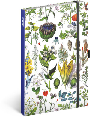 NOTIQUE Notes Herbs by Kateřina Winterová, dotted, 13 x 21 cm - Reklamnepredmety