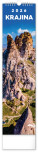 NOTIQUE Wall calendar Country CZ/SK 2026, 12 x 48 cm - pgn-35754-l_tit - variant Pg PGN-35754-L