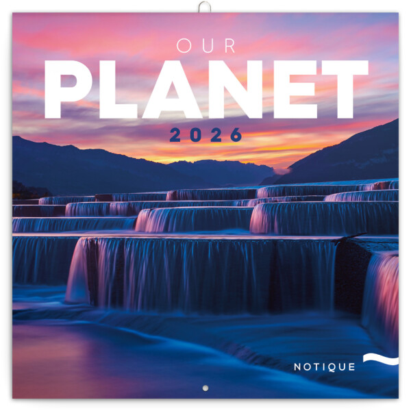 NOTIQUE Notepad Our Planet 2026, 30 x 30 cm