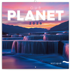NOTIQUE Notepad Our Planet 2026, 30 x 30 cm - Reklamnepredmety