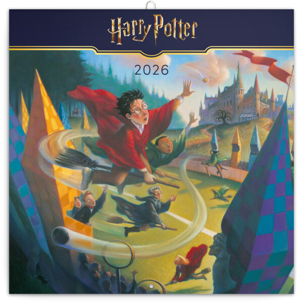 NOTIQUE Harry Potter 2026 Notepad, 30 x 30 cm