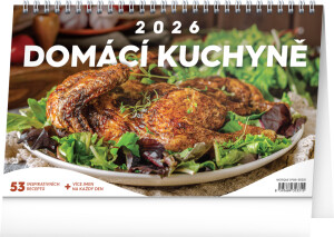 NOTIQUE Desk Calendar Home Kitchen CZ 2026, 23.1 x 14.5 cm - Reklamnepredmety