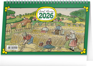 NOTIQUE Desk calendar Josef Lada CZ 2026, 23.1 x 14.5 cm - Reklamnepredmety