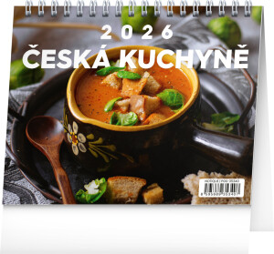 NOTIQUE Desk calendar Czech cuisine CZ 2026, 16.5 x 13 cm - Reklamnepredmety