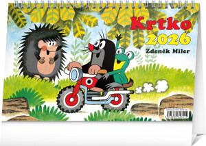 NOTIQUE Desk calendar Mole 2026, 23.1 x 14.5 cm - Reklamnepredmety
