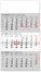 NOTIQUE Wall calendar 3-month standard gray - with Slovak names 2026, 29.5 x 43 cm - pgn-35761-sk-l_tit - variant Pg PGN-35761-SK-L