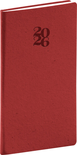 NOTIQUE Pocket diary Essenza 2026, 9 x 15.5 cm - Reklamnepredmety
