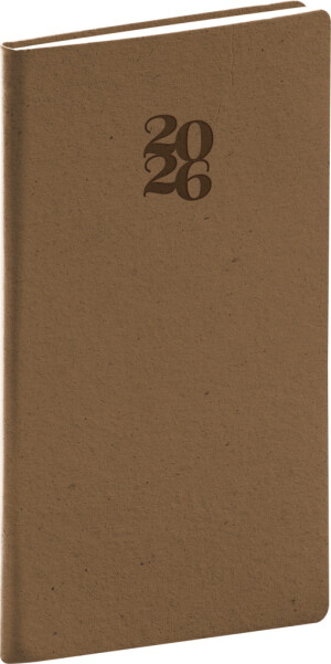 NOTIQUE Pocket diary Essenza 2026, 9 x 15.5 cm - Reklamnepredmety