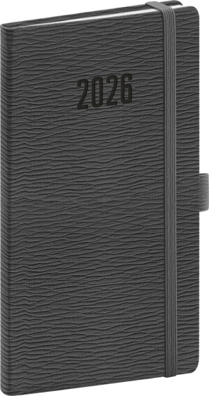 NOTIQUE Pocket diary Rivoli 2026, 9 x 15.5 cm - Reklamnepredmety