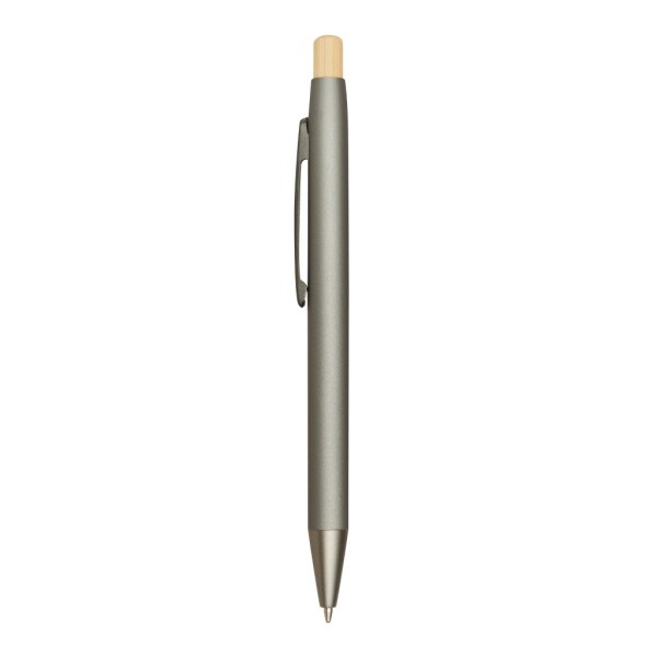 Aluminium ballpoint pen BAMBOO PUSHER