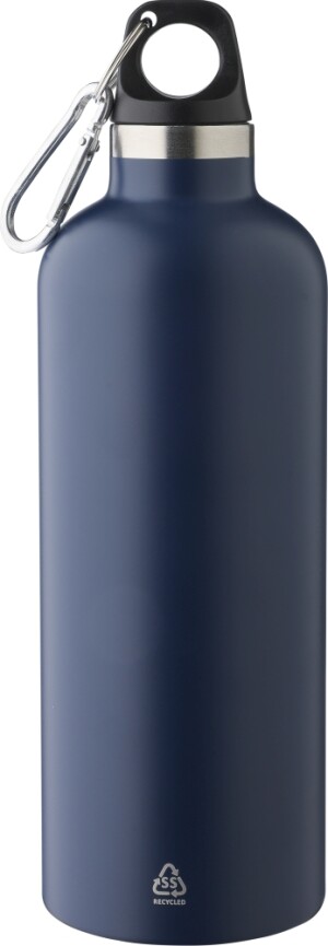 Recycled stainless steel double walled bottle (500 ml) - Reklamnepredmety