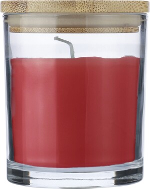 Glass candle