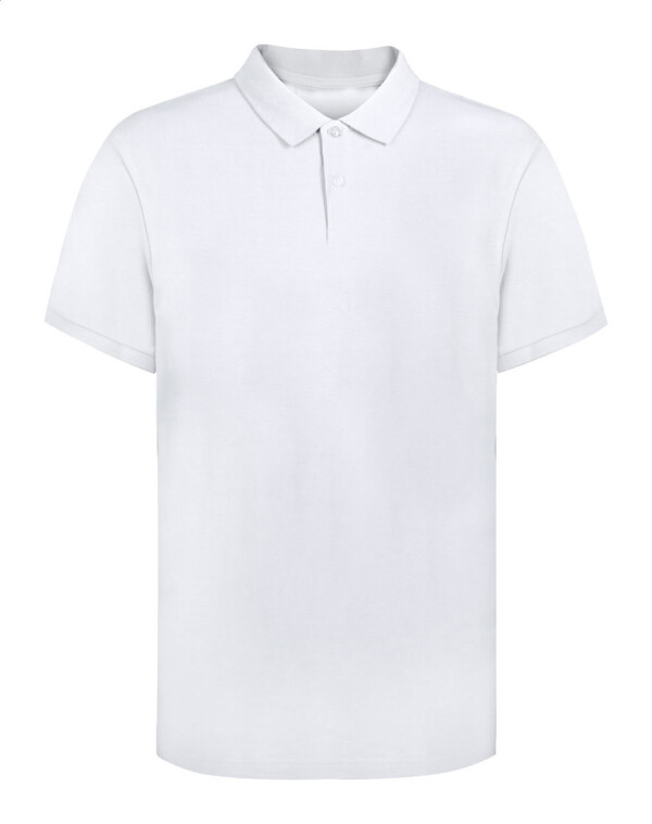 White pique polo shirt Veano