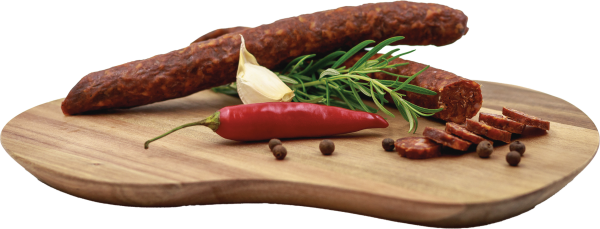 Spicy venison sausage