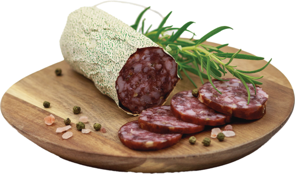 Fuet with venison and green pepper