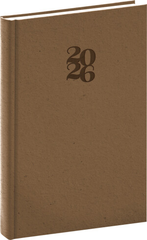 NOTIQUE Daily diary Essenza 2026, 15 x 21 cm - Reklamnepredmety