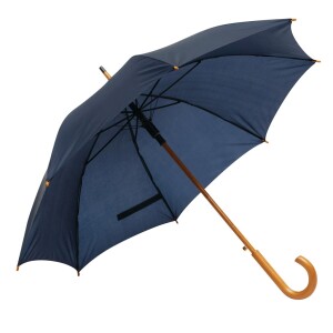 Automatic wooden stick umbrella JAZZ - Reklamnepredmety