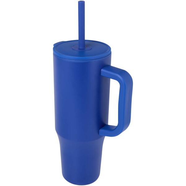 900 ml Brady thermos mug with RCS certification and silicone straw