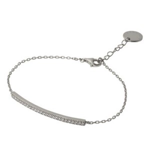 Bracelet Courbe Silver - Reklamnepredmety