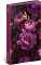 NOTIQUE Weekly Magnetic Diary Purple Flowers 2026, 13 x 21 cm - pgd-35537-v_tit - variant Pg PGD-35537-V