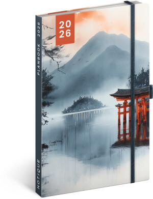 NOTIQUE Planbook diár/notes Japonsko 2026, 13 x 21 cm - Reklamnepredmety