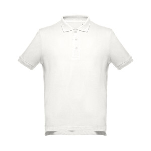 THC ADAM II. Men's short-sleeved cotton polo shirt - Reklamnepredmety