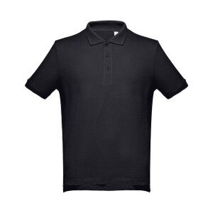 THC ADAM II. Men's short-sleeved cotton polo shirt - Reklamnepredmety