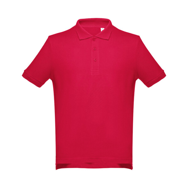 THC ADAM II. Men's short-sleeved cotton polo shirt