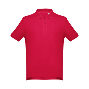 THC ADAM II. Men's short-sleeved cotton polo shirt - Reklamnepredmety
