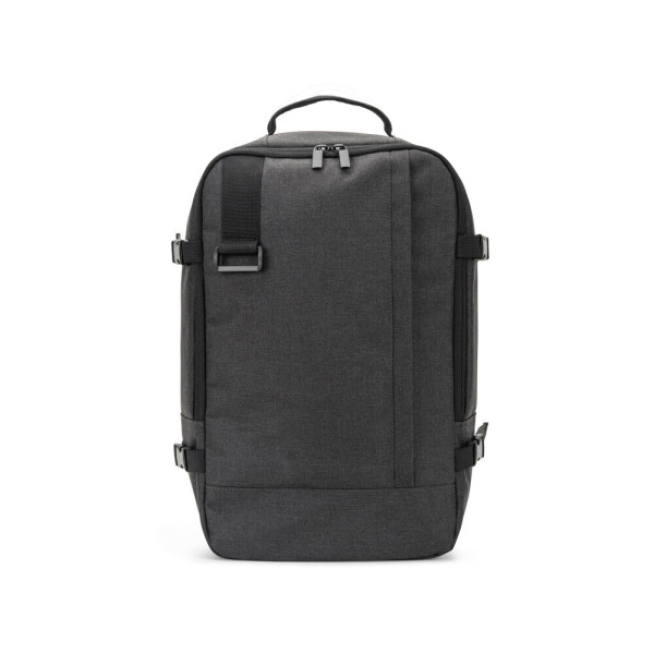 CIES. Backpack made from high-density 600D recycled polyester, meeting airline size requirements