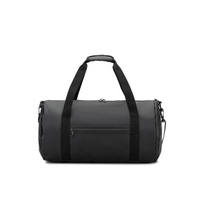 OSASCO SPORT. Cylindrical sports bag in high-density 600D recycled polyester with side compartment for shoes - Reklamnepredmety