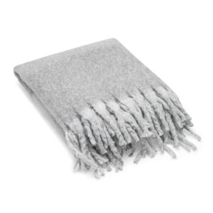 COMFY. Blanket made of recycled polyester (100% rPET) (300 g/m²) with a mohair look - Reklamnepredmety