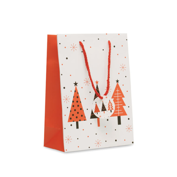 BOSSA MEDIUM Christmas medium gift paper bag