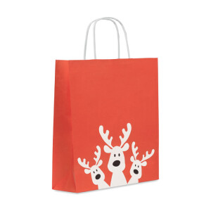 BAO MEDIUM Christmas medium gift paper bag - Reklamnepredmety