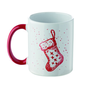 FESTIMUG Christmas ceramic mug 300 ml - Reklamnepredmety