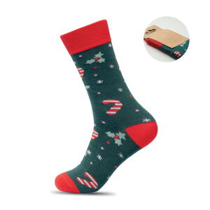 Pair of SOC MEDIUM M Christmas socks - Reklamnepredmety