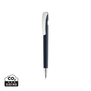 Glide GRS certified R-ABS Metal Clip Pen - Reklamnepredmety