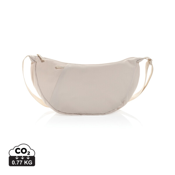 Crescent XL AWARE™ RPET crescent-shaped shoulder bag