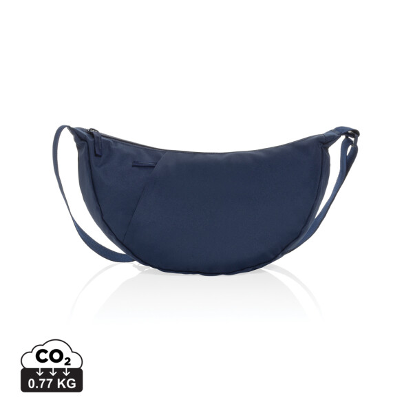 Crescent XL AWARE™ RPET crescent-shaped shoulder bag