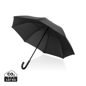 Swiss Peak Vero dáždnik AWARE™ RPET 25” s luxusnou rukoväťou - Reklamnepredmety